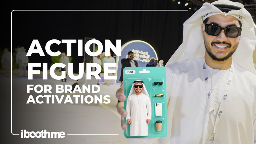 AI Action Figure Photo Booth Activation for ENOC by iboothme